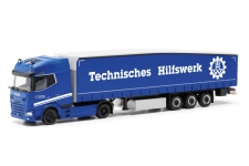 Herpa 317764 - H0 - DAF XG+ Ecoflex-Sattelzug THW NRW